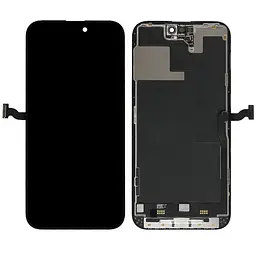 Дисплей iPhone 14 Pro Max чорний, оригінал PRC, комплект
