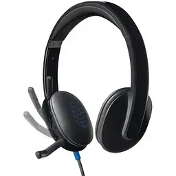 Навушники Logitech H540 USB чорні (981-000480) - мініатюра 2