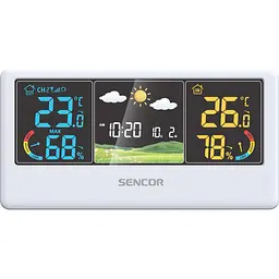 Метеостанція Sencor SWS4100W White [134788] - мініатюра 3