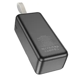 Зовнішній акумулятор Borofone BJ33C Creed 40000 mAh чорний - мініатюра 4