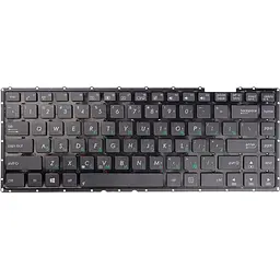 Клавіатура для ноутбука ASUS X401, X401E, чорний, без фрейму