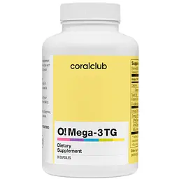 Омега-3 TG, 90 капсул Корал Клаб | O!MEGA-3 TG Coral Club