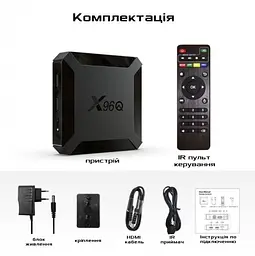 Smart TV Box Android медіаплеєр X96Q AllwinnerH313 2/16 Гб - мініатюра 6