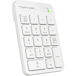 Клавіатура A4Tech Fstyler FGK21C Wireless White (Numpad) (FGK21C (White)) - мініатюра 7
