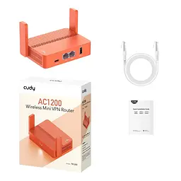 WiFi 5 Mesh-маршрутизатор Cudy TR1200 дводіапазонний портативний AC1200 (73-00543) - мініатюра 5
