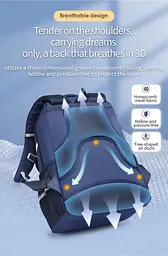 Рюкзак Tigernu T-B9037B 15.6 Blue - мініатюра 4