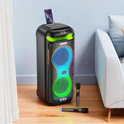Бездротова акустика Hoco HA13 MAX Outdoor 2 бездротові мікрофони - мініатюра 9