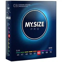 Презервативи My.Size Pro 60, 3 шт.
