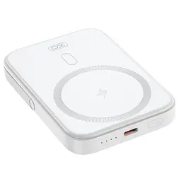 Портативна батарея XO PR242 5000 mAh with MagSafe + PD20W White - мініатюра 2