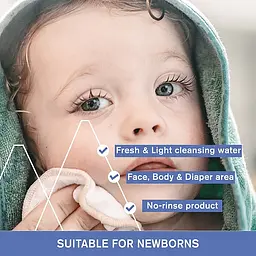 Очищаюча вода Uriage Bebe 1st Water No-Rinse для дитячої шкіри 500 мл - мініатюра 4