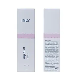 Крем для обличчя з гіалуроновою кислотою AquaLift Cream INLY 50 мл - мініатюра 2