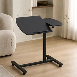 Столик для ноутбука з регулюванням нахилу та висоти 60-90см UFT T12 Black (UFTT12Black) - мініатюра 5