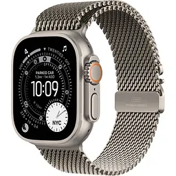 Смарт-годинник Apple Watch Ultra 3 49mm Natural Titanium Case with Natural Titanium Milanese Loop Medium (MEWY4) [145349]