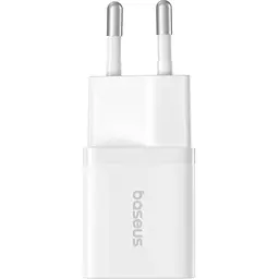 Мережевий зарядний пристрій Baseus GaN5 Mini Fast Charger USB-C 25W White (P10110909213-00) [139987] - мініатюра 3