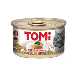 Консерва для котів TOMi Chicken 85 гр курка, мус