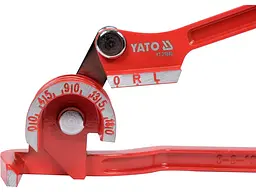 Трубогин MINI 3 в 1 YATO Ø= 1/4 5/16 3/8 0°-180° алюміній /мідь (YT-21840) - мініатюра 4