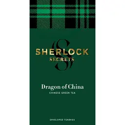 Чай зелений Sherlock Secrets Dragon of China 39.6 г (22 шт x 1.8 г)