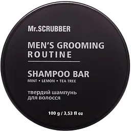 Твердий шампунь для волосся Mr.Scrubber Men’s Grooming Routine 100 г (1062) - мініатюра 3