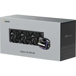 Система водяного охолодження Ocypus Sigma L36 Pro Black (SIGMA-L36-BK3ANWL00P-GL) [167866] - мініатюра 9