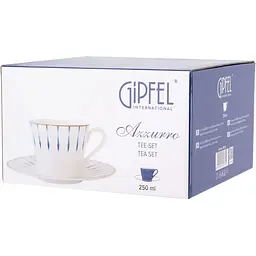 Чайна пара Gipfel Azzurro 2 предмети (40725) - мініатюра 3