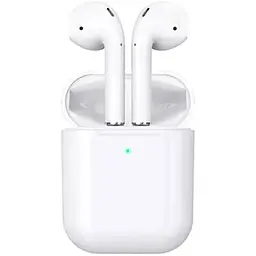 Бездротові навушники Hoco EW02 Plus TWS Bluetooth 5.1, з мікрофоном, вкладиші, з кейсом, білі