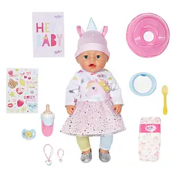 Лялька BABY BORN – ЕММА-ЄДИНОРІГ (43 см, з аксес.) BABY born 836668 - мініатюра 3
