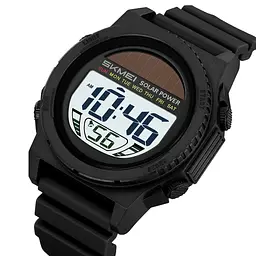 Наручний годинник чоловічий 2358BKWT Black-White Skmei acs0029967 - мініатюра 3