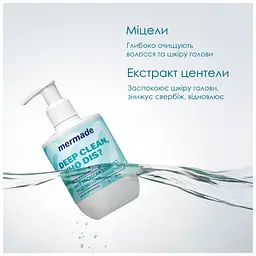 Шампунь Mermade Centella Extract & Wheat Germ Oil 250 мл (4823122903525) - мініатюра 3