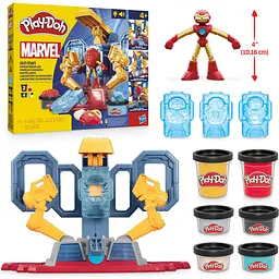 Уцінка. Набір для творчості з масою для ліплення Hasbro Play-Doh Iron Man (G0035) - мініатюра 2