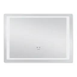 Дзеркало Kroner KRP Spiegel HR2 - 7050 з LED-підсвічуванням та антизапітнінням CV030032, Білий - мініатюра 4