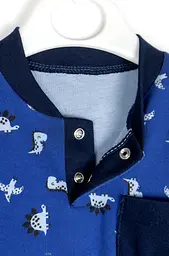 Пісочник з коротким рукавом для хлопчика із динозаврами Mini Dino - мініатюра 2