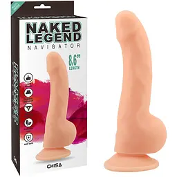 Фалоімітатор Naked Legend Navigato 8.6 Flesh Chisa 6610CN00075 104558