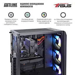 Персональний комп'ютер Artline Gaming X45 (X45v33) - мініатюра 3