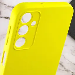 Чохол TPU GETMAN Liquid Silk Full Camera для Samsung Galaxy A15 4G/5G / M15 5G Жовтий / Flash - мініатюра 6
