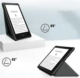 Чохол-книжка BeCover Ultra Slim Origami для Amazon Kindle Paperwhite 11th Gen 2021 Gray (707221) [100916] - мініатюра 3
