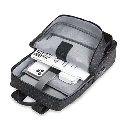 Рюкзак для ноутбука Wiwu Master Fingerprint Lock Backpack 15.6 чорний - мініатюра 7
