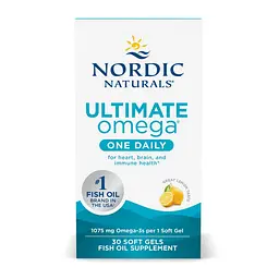 Омега-3 риб'ячий жир Nordic Naturals Ultimate Omega One Daily для серця, мозку та зору 30 софтгелів