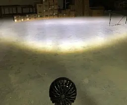 Світлодіодна додаткова LED фара Кругла D115x60 mm / 30W / 10Wх3 / Далекий 1 шт. - мініатюра 3