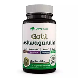 Натуральна добавка Olimp Sport Nutrition Gold Ashwagandha, 60 капсул