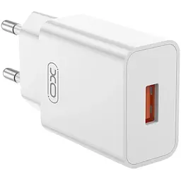 Зарядний пристрій XO USB-A QC18W White (L127.white)