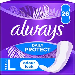 Щоденні прокладки Always Daily Protect Long Нейтралізація запаху 26 шт.