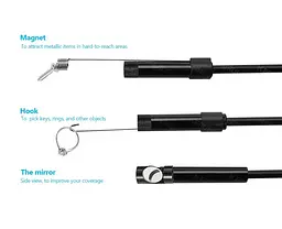 Ендоскоп водонепроникний Kerui 5м гнучка Usb камера - мініатюра 5