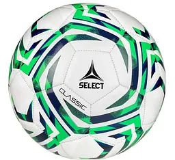 М'яч футбольний (дитячий) SELECT Classic v25 White-Green