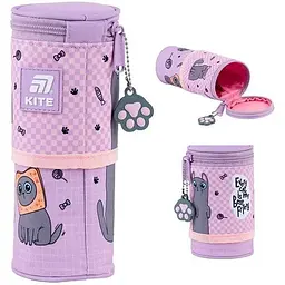 Пенал Kite 684 Lazy Cats, шкільний без наповнення (K25-684-3)