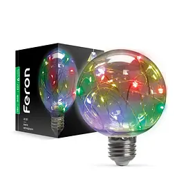 Світлодіодна лампа Feron LB-381 1 Вт E27 RGB