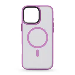 Чехол для Apple iPhone 16 Pro Max, Uniq MagCase, розовый, противоударный, панель-накладка с MagSafe, ударопрочный TPU+PC, с магнитом MagSafe, поддержка полноценной беспроводной зарядки, ArmorStandart (ARM79514)