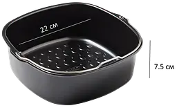 Форма для запікання Pyrex AirFryer, 22х21х7.5 см (1.9 л) (7263055) - мініатюра 7