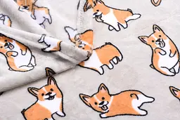 Плед Ardesto Flannel 160х200см коргі (ART0109PB) - мініатюра 5