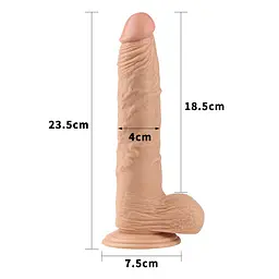 Фалоімітатор - Real Extreme Dildo 9.5" - мініатюра 2