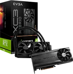 Відеокарта GeForce RTX 3080 10GB EVGA XC3 Ultra Hybrid Gaming (10G-P5-3888-KR) Б/В